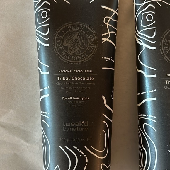 NEW and unopened 2 Tribal Chocolate cleansing hair treatments Tweak'd by Nature - Picture 2 of 7